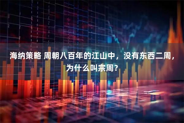 海纳策略 周朝八百年的江山中，没有东西二周，为什么叫宗周？