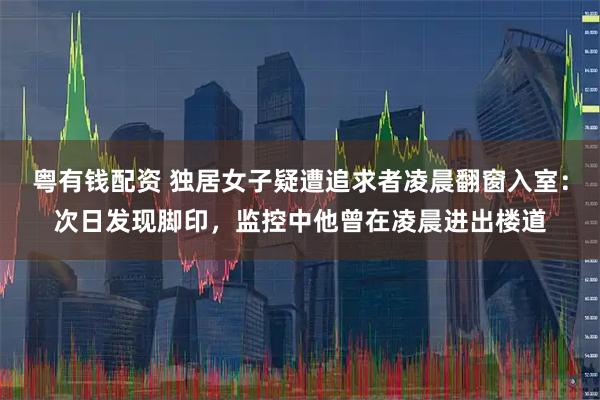 粤有钱配资 独居女子疑遭追求者凌晨翻窗入室：次日发现脚印，监控中他曾在凌晨进出楼道